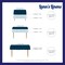 Lann's Linens - Square Premium Tablecloth for Wedding / Banquet / Restaurant - Polyester Fabric Table Cloth